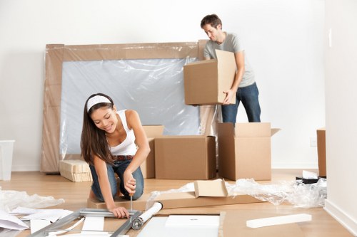 Local home moving team planning a Richmond house removal