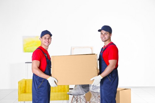 Business relocation team planning office removals in Richmond