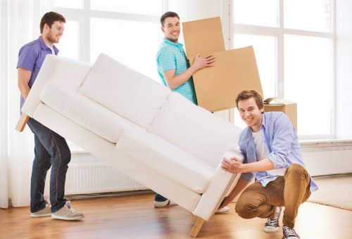 Professional furniture removal from a Richmond apartment