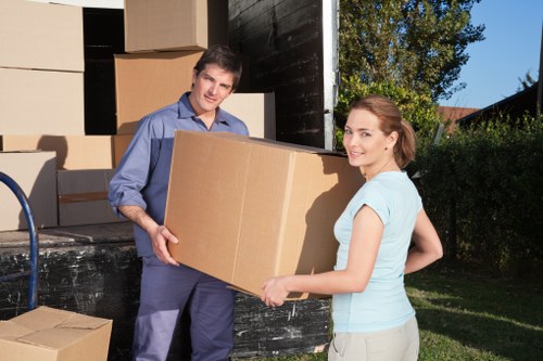 Packing and loading items for a Richmond man with van move