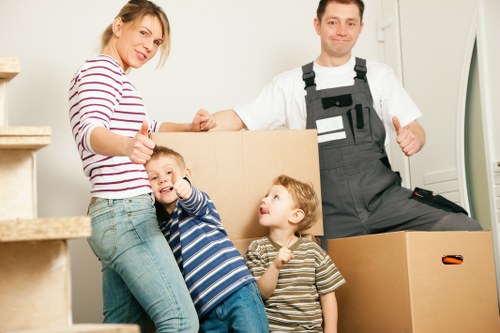 Office layout and packing materials for commercial moves in Richmond
